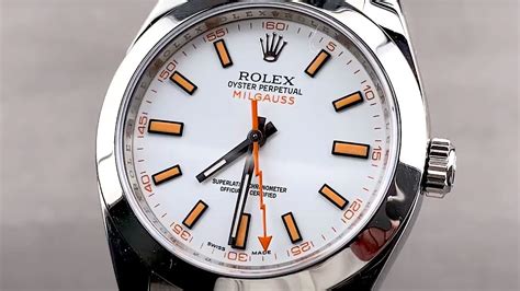 rolex milgauss carbon|rolex milgauss white.